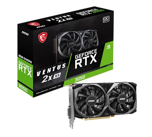MSI RTX 3050 8GB Graphics Card with Dual Fans