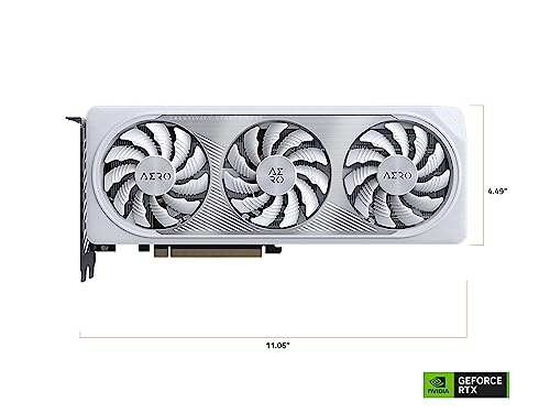 GIGABYTE GeForce RTX 4060 AERO OC 8GB Graphics Card