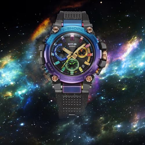 Casio MT-G Nebula Rainbow Chronograph Limited Edition