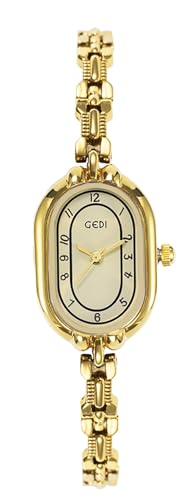 FANMIS Women's Vintage Gold Analog Wrist Watch