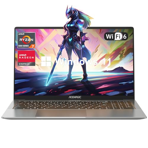 ACEMAGIC 16.1" FHD Gaming Laptop with Ryzen 7