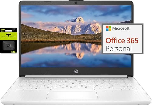 HP 14" Ultralight Laptop, Intel Quad-Core, 8GB RAM