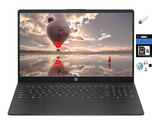 HP 15.6" Laptop with Intel Quad-Core, 16GB RAM