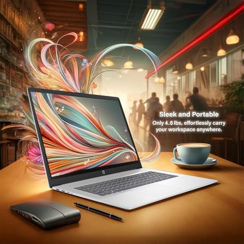HP Ultrabook 17.3" FHD Laptop with 40GB RAM
