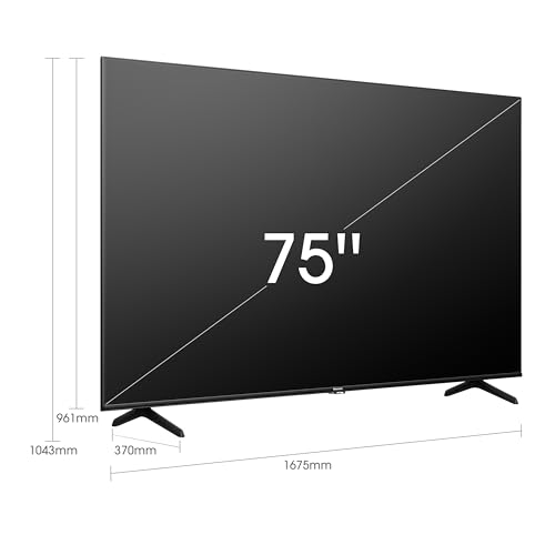 Hisense 75-Inch U6HF 4K UHD Smart TV