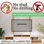 Easy Install No-Stud TV Wall Mount for 12-55" TVs