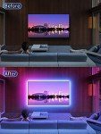 GIPOYENT 16.4FT Bluetooth RGB LED TV Backlight