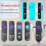 3-Pack Glow-in-the-Dark Roku Remote Cases
