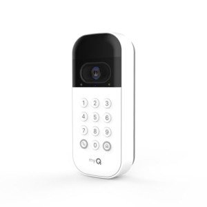 Smart Garage Door Keypad with Wide-Angle Camera
