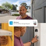 Smart Garage Door Keypad with Wide-Angle Camera