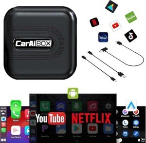 4-in-1 Wireless CarPlay & Android Auto Adapter