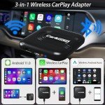 4-in-1 Wireless CarPlay & Android Auto Adapter