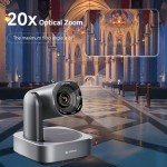 20x Optical Zoom HD 1080P Live Streaming Camera