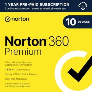 Norton 360 Premium 2024 Antivirus for 10 Devices