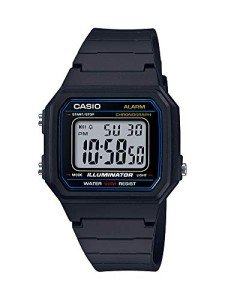Casio Men's Classic Quartz Digital Black Watch