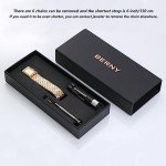 Women's Luxury Gold Quartz Watch with Stainless Band