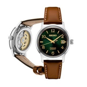 SEIKO SRPE45 Mens Automatic Watch - Green Dial