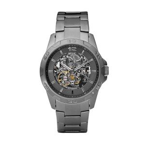 Fossil Men's Damon Gunmetal Gray Automatic Watch