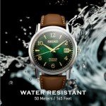 SEIKO SRPE45 Mens Automatic Watch - Green Dial