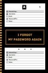 Password Organizer with Alphabetical Tabs - 120 Pages