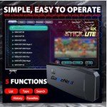 Retro Wireless Gaming Console Stick with 20000+ Games