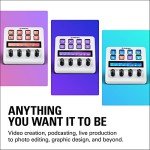 Elgato Stream Deck+: Customizable Audio Mixer Console