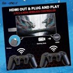 Retro Wireless Gaming Console Stick with 20000+ Games