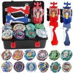 Burst Gyro Battling Tops Set with Launchers