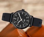 AIYISHI Waterproof Women's Casual Fashion Sport Wrist Watch,Easy Read Dial,Rubber Silicone Band Analog Quartz Minimalist Watch Gift for Nurse Ladies Teachers Students (W681 Black)