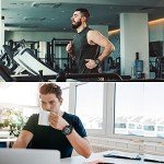 CakCity Mens Sports Watches Military Classic Stopwatch Large Dial Electronic LED Backlight Wristwatch 50M Waterproof Digital Watch for Mens with Large Number