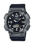 Casio Men's AQ-S810W-1A4VCF Tough Solar Analog Display Quartz Black Watch