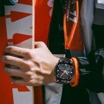 FANMIS Men's Solar Powered Casual Quartz Wrist Watch Analog Digital Multifunctional Black Sports Watch (Black)