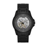 Relic by Fossil Men's Damon Black Stainless Steel Bracelet Automatic Watch (Model: ZR12110)
