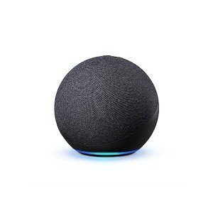 Amazon Echo (4th Gen) | With premium sound, smart home hub, and Alexa | Charcoal