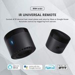 BroadLink RM4 Mini IR Universal Remote Control (2.4 GHz Wi-Fi Only), Smart Home Automation Wi-Fi Infrared Blaster for TV, AC, STB Audio, Works with Alexa, Google Home, IFTTT