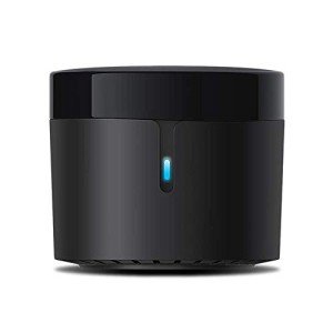 Broadlink RM4 Mini Smart Remote(2.4GHz Wi-Fi Only)- IR Blaster Hub for Smart Home Automation, Infrared TV Air Conditioner Remote Replacement Compatible with Alexa, Google Assistant, IFTTT