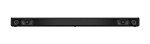 Sony S100F 2.0ch Soundbar with Bass Reflex Speaker, Integrated Tweeter and Bluetooth, (HTS100F), easy setup, compact, home office use with clear sound black