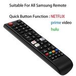 Newest Universal Remote Control for All Samsung TV Remote Compatible All Samsung LCD LED HDTV 3D Smart TVs Models