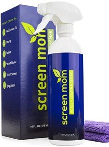 Screen Cleaner Kit - Best for LED & LCD TV, Computer Monitor, Laptop, and iPad Screens – Contains Over 1,572 Sprays in each Large 16 ounce Bottle – includes Premium Microfiber Cloth