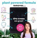 Pixel Perfect | 16.9oz | XL Screen Cleaner Kit, for TV, Laptops, Computers, Monitors, Phones, Tablets | 500ml Cleaning Kit, Premium Natural Spray