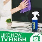 Screen Cleaner Kit - Best for LED & LCD TV, Computer Monitor, Laptop, and iPad Screens – Contains Over 1,572 Sprays in each Large 16 ounce Bottle – includes Premium Microfiber Cloth