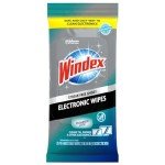 Windex Electronics Wipes, Pre-Moistened Screen Wipes Clean and Provide a Streak-Free Shine, 25 Count, Pack of 1