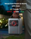 NEBULA Cosmos 4K SE Smart Projector, 4K High-Brightness Projector with Dolby Vision, 200" Huge Screen, 1,800 ANSI Lumens Brightness, HybridBeam, Enhanced Image Quality, Google TV, Portable with Handle