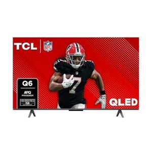 TCL 43-Inch Q65 QLED 4K UHD Smart TV with Google TV (43Q651G, 2024 Model) Dolby Vision, Dolby Atmos, HDR Pro+, Game Accelerator Enhanced Gaming, Voice Remote, Works with Alexa, Streaming Television