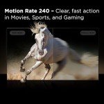 TCL 43-Inch Q65 QLED 4K UHD Smart TV with Google TV (43Q651G, 2024 Model) Dolby Vision, Dolby Atmos, HDR Pro+, Game Accelerator Enhanced Gaming, Voice Remote, Works with Alexa, Streaming Television