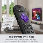 Roku 65" Plus Series 4K Dolby Vision HDR10+ QLED Smart RokuTV with Voice Remote Pro, Striking 4K Resolution, Automatic Brightness, Dolby Vision and HDR10+