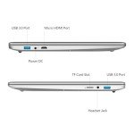 VGKE B15 Laptop Computer, 15.6" Full HD 1920 * 1080p Windows 11 Laptop with Backlit Keyboard, Intel Celeron Quad-Core J4125 Processor, 12GB DDR4 RAM 256GB SSD, Fingerprint Reader, Webcam, Silver