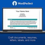Corel WordPerfect Office Home & Student 2021 | Office Suite of Word Processor, Spreadsheets & Presentation Software [PC Disc]