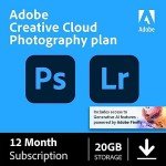 Creative Cloud Photography Plan: 20GB Subscription