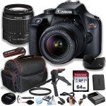 Canon EOS Rebel T100 DSLR Camera Bundle